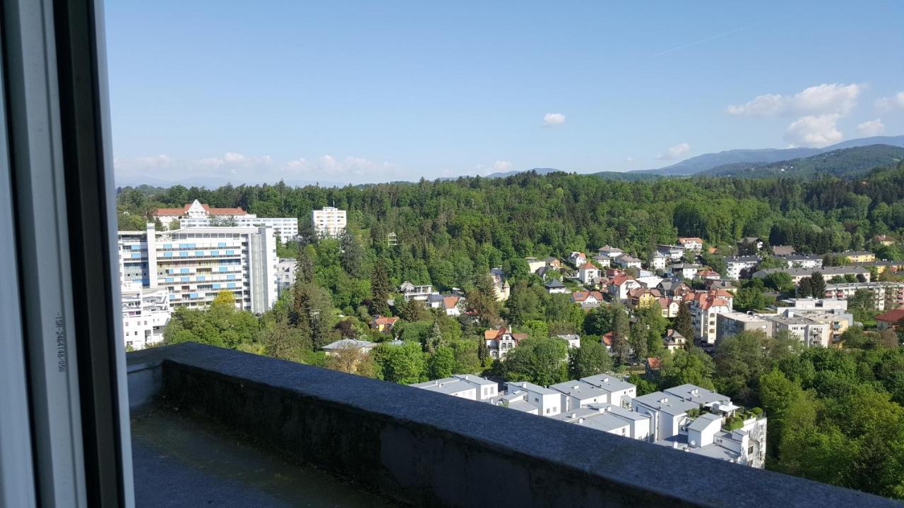 Bei Lkh Graz,1X Parkplatz,15 Stock! Apartment Exterior foto